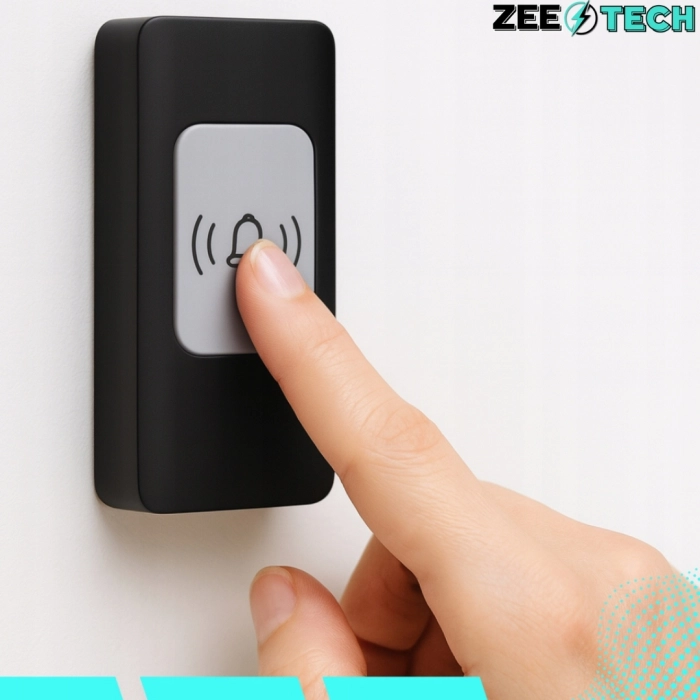 Bezprzewodowy dzwonek do drzwi, furtki i bramy – wodoodporny, zasięg 300 m