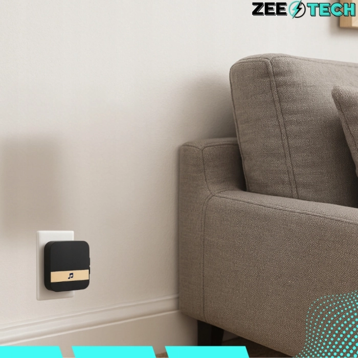 Bezprzewodowy dzwonek do drzwi, furtki i bramy – wodoodporny, zasięg 300 m