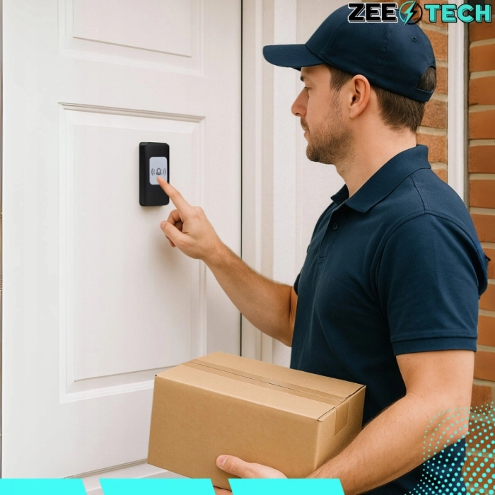 Bezprzewodowy dzwonek do drzwi, furtki i bramy – wodoodporny, zasięg 300 m