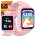 Smartwatch dla dzieci ZLT36 – różowy zegarek-telefon z GPS, aparatem, wideorozmowami i kartą SIM (polskie menu)