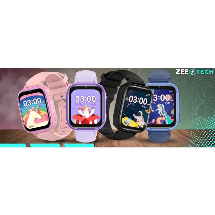Smartwatch dla dzieci ZLT36 – różowy zegarek-telefon z GPS, aparatem, wideorozmowami i kartą SIM (polskie menu)