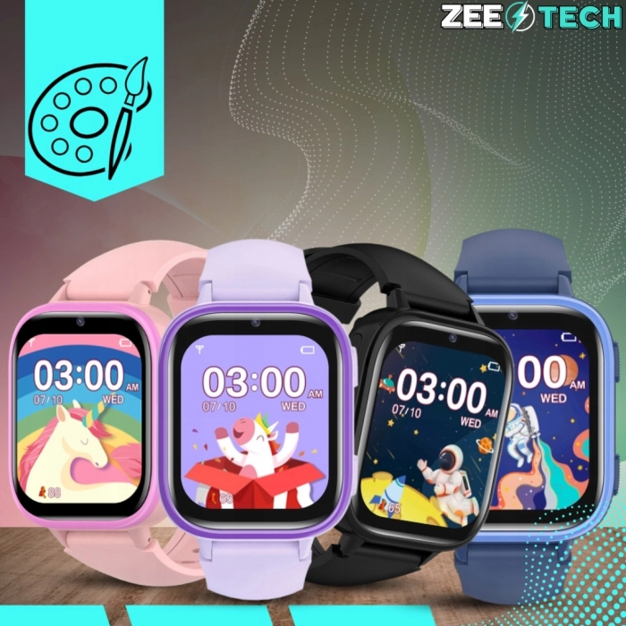 Smartwatch dla dzieci ZLT36 – różowy zegarek-telefon z GPS, aparatem, wideorozmowami i kartą SIM (polskie menu)