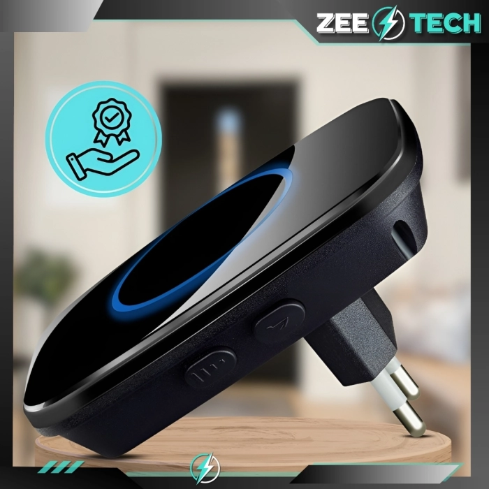 Uniwersalny odbiornik do dzwonka bezprzewodowego – 300 m, 110 dB