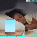 Bezprzewodowa lampka nocna LED RGB – dotykowa, ściemniana, z regulacją barwy światła do sypialni i pokoju dziecięcego