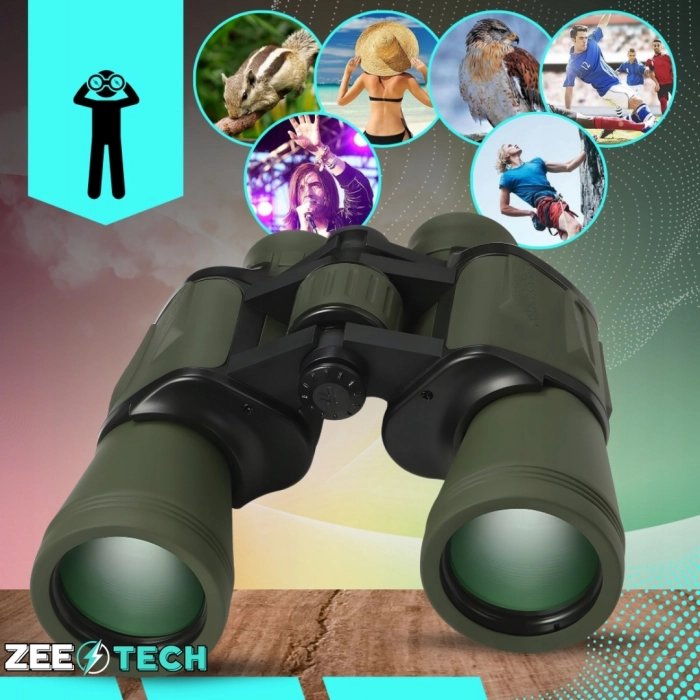 Lornetka wojskowa 20x50 BK-7 FMC – myśliwska + etui i pasek