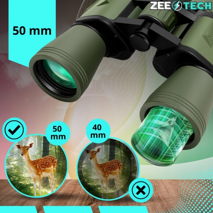 Lornetka wojskowa 20x50 BK-7 FMC – myśliwska + etui i pasek