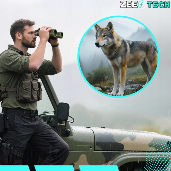 Lornetka wojskowa 20x50 BK-7 FMC – myśliwska + etui i pasek