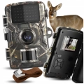 Fotopułapka leśna 16MP – Kamera myśliwska wodoodporna IP66 z trybem nocnym IR 940nm