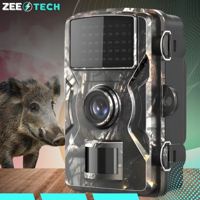 Fotopułapka leśna 16MP – Kamera myśliwska wodoodporna IP66 z trybem nocnym IR 940nm