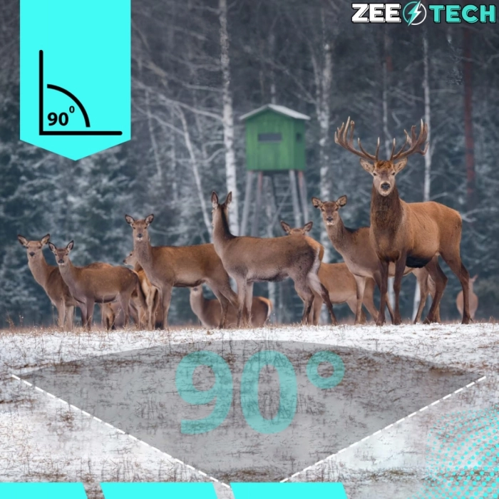 Fotopułapka leśna 16MP – Kamera myśliwska wodoodporna IP66 z trybem nocnym IR 940nm