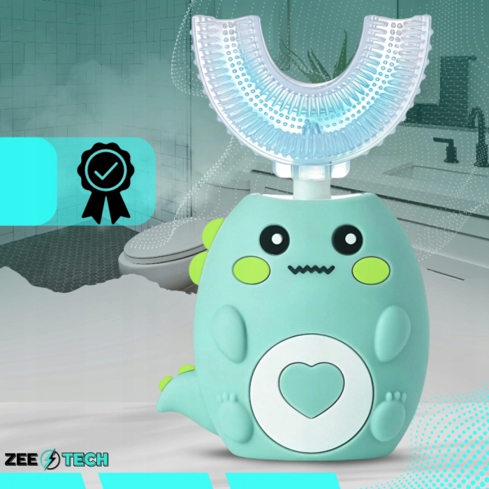 Szczoteczka soniczna dla dzieci 2–12 lat 360° – różowa