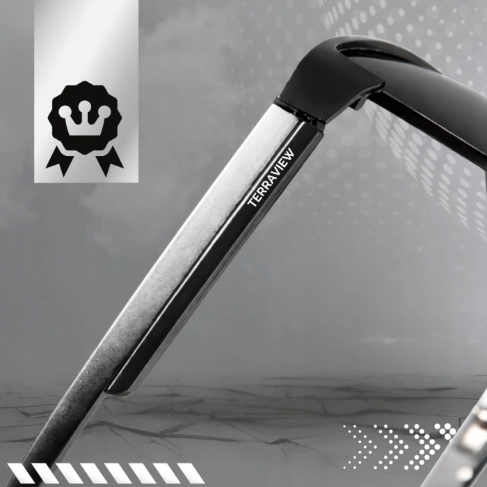 Okulary Przeciwsłoneczne męskie fotochromowe Terraview z polaryzacją + Etui (Czarne)