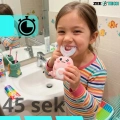 Szczoteczka soniczna dla dzieci 2–12 lat 360° – niebieska