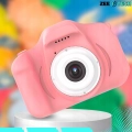Aparat fotograficzny cyfrowy dla dzieci 40 mpx - Aniołek + Karta 32 GB (Różowy)