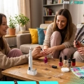 Frezarka do paznokci bezprzewodowa profesjonalna – zestaw do manicure i pedicure z frezami