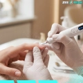 Frezarka do paznokci bezprzewodowa profesjonalna – zestaw do manicure i pedicure z frezami