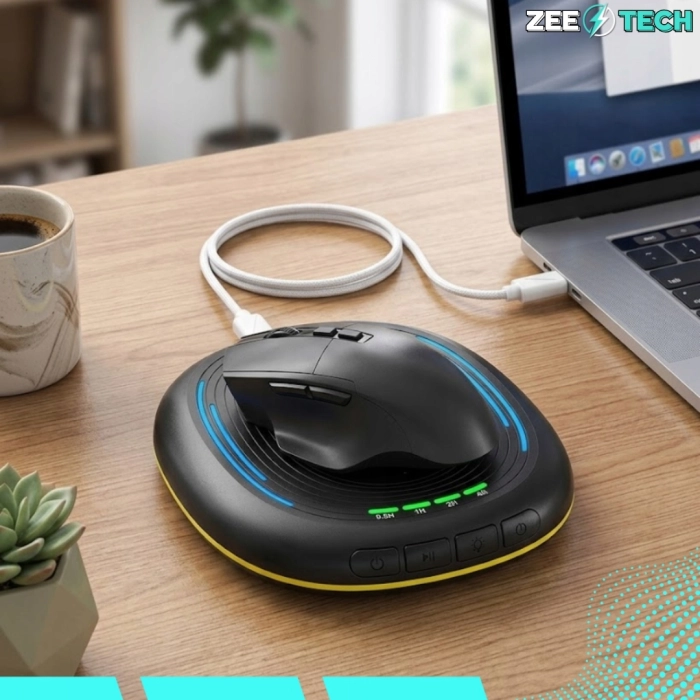 Mouse Jiggler USB RGB – symulator ruchu myszy, urządzenie do pracy zdalnej