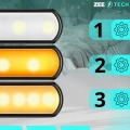 Lampka do czytania książek z klipsem bezprzewodowa 6 LED USB nocna biurkowa