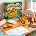 Zestaw do szycia dla dzieci z filcu – zwierzątka DIY, kreatywny prezent