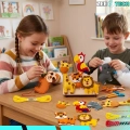 Zestaw do szycia dla dzieci z filcu – zwierzątka DIY, kreatywny prezent