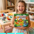 Zestaw do szycia dla dzieci z filcu – zwierzątka DIY, kreatywny prezent