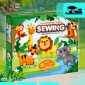Zestaw do szycia dla dzieci z filcu – zwierzątka DIY, kreatywny prezent
