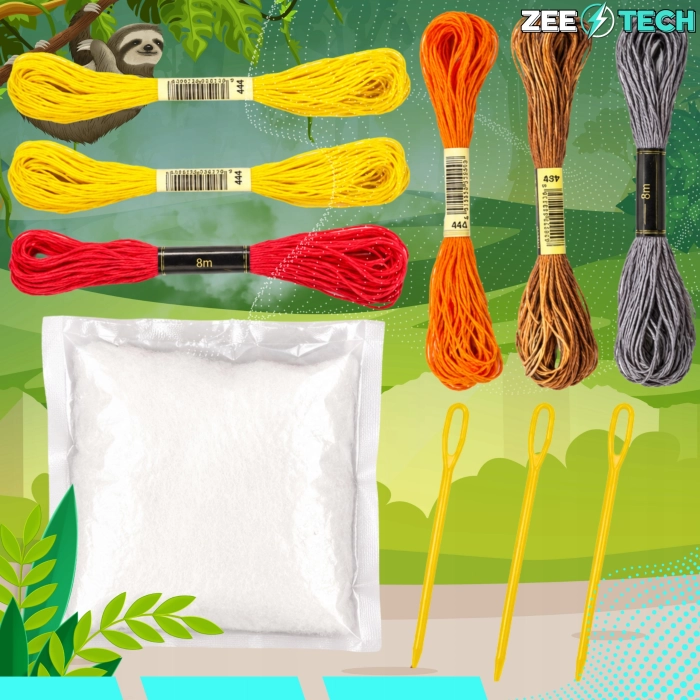 Zestaw do szycia dla dzieci z filcu – zwierzątka DIY, kreatywny prezent