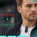 Mikrofon bezprzewodowy krawatowy Bluetooth do telefonu iPhone USB-C