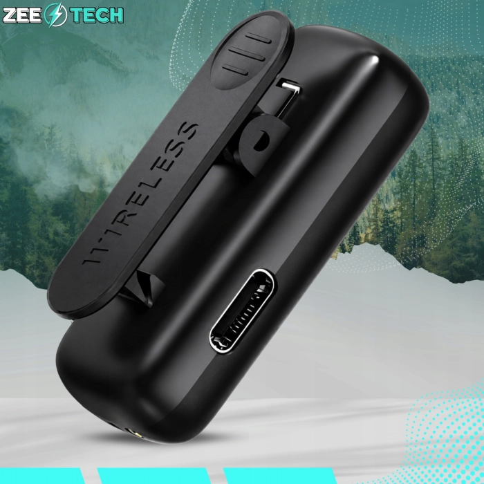 Mikrofon bezprzewodowy krawatowy Bluetooth do telefonu iPhone USB-C