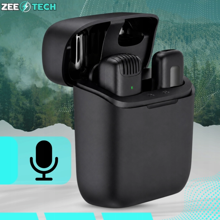 Mikrofon bezprzewodowy krawatowy Bluetooth do telefonu iPhone USB-C
