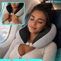 Poduszka podróżna na szyję Memory Foam – rogal turystyczny do samolotu i samochodu