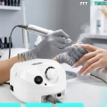 Profesjonalna frezarka do paznokci 65W z zestawem frezów – manicure i pedicure