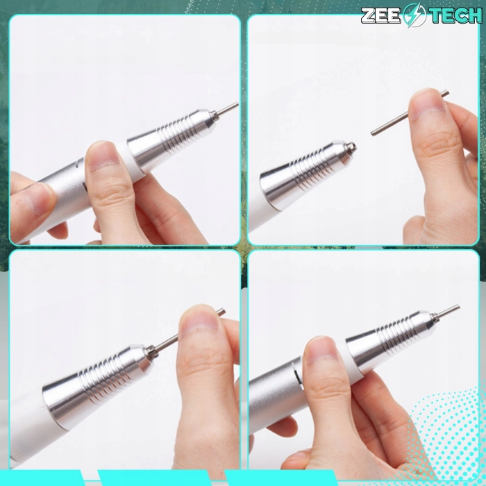 Profesjonalna frezarka do paznokci 65W z zestawem frezów – manicure i pedicure