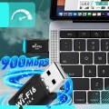 Karta sieciowa USB WiFi 6 - adapter Bluetooth 5.4 900 Mbps 5 GHz