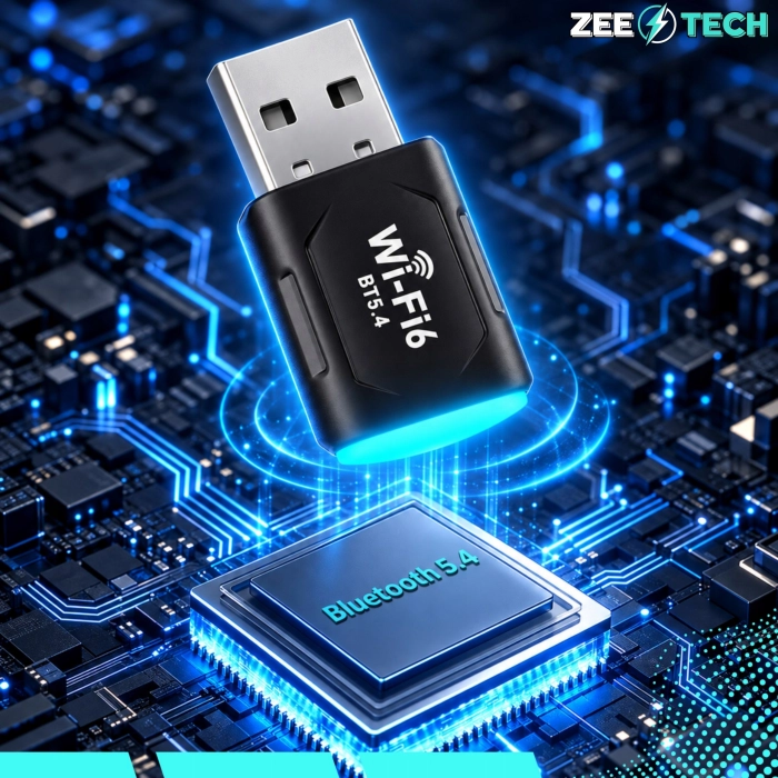 Karta sieciowa USB WiFi 6 - adapter Bluetooth 5.4 900 Mbps 5 GHz