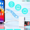 Czytnik kart pamięci SD MicroSD TF 3w1 USB 3.0 - Lightning USB-C